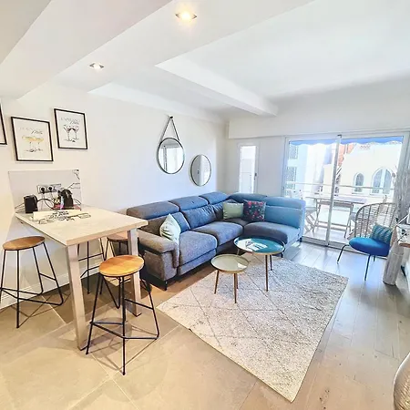 Apartment 2 Bedroom Croisette Balcony & Sea View Olam *